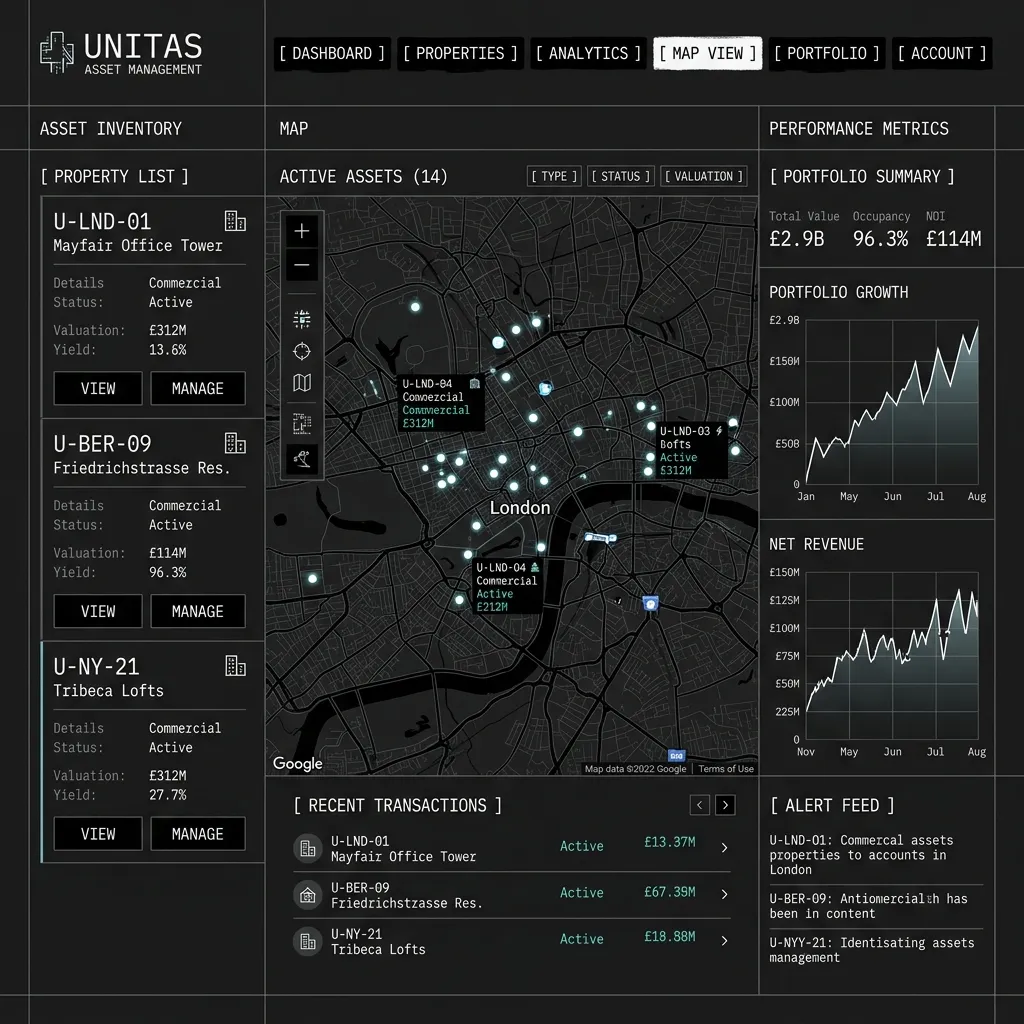 Automated Asset Management for Multi-Sector Estates